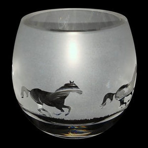 The Milford Collection - Amino Glass - Small Tealight Holderj