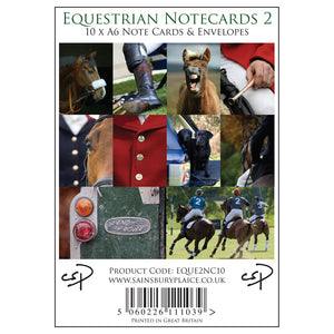 10 Equestrian Notecards